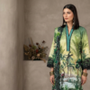 Image 3 Unstitched 3-Piece Luxury Printed Lawn Suit | Premium Cotton Trousers & Chiffon Dupatta (Green)